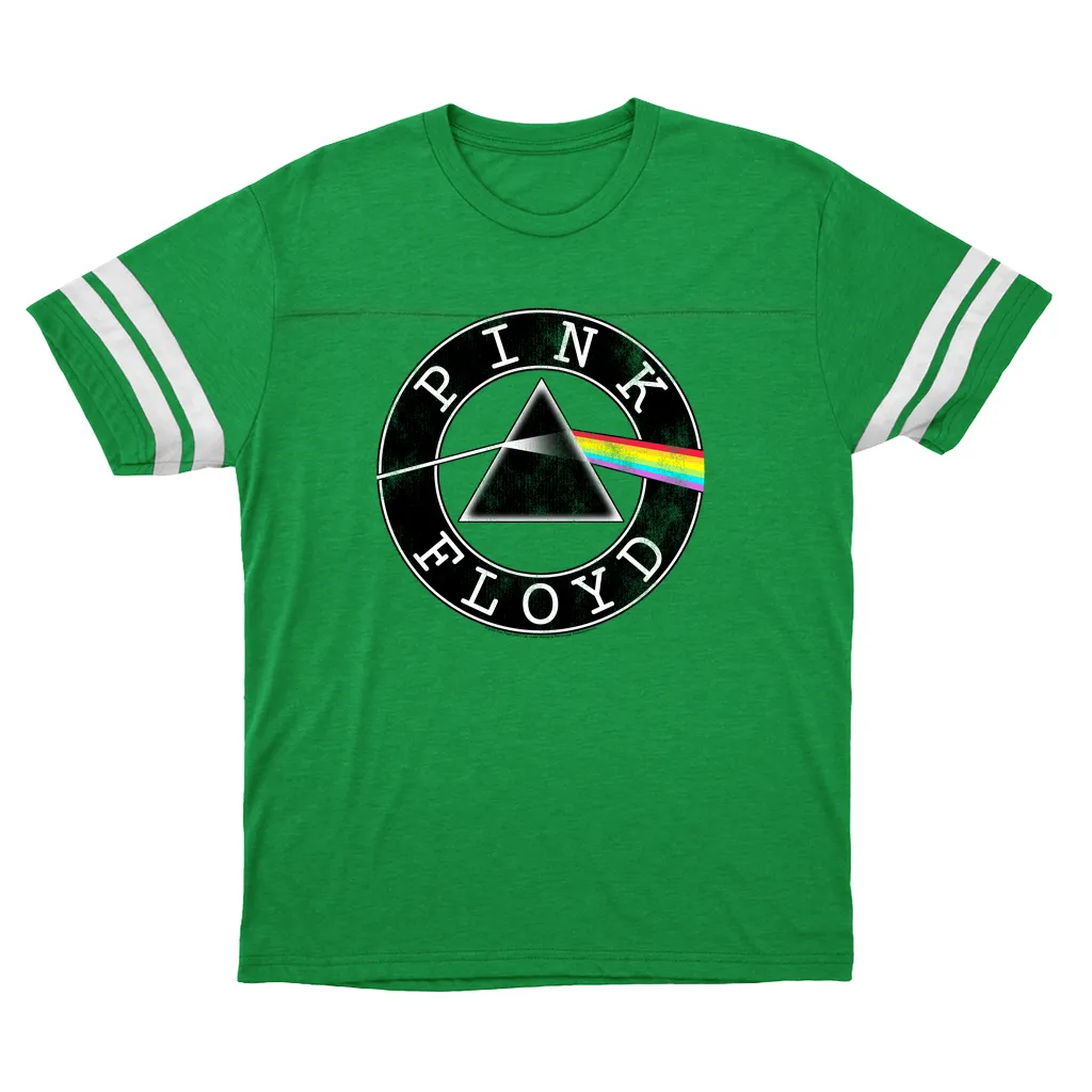 T-Shirt | Dark Side Of The Moon Circle Logo Distressed (Equineop Exclusive) Football Shirt