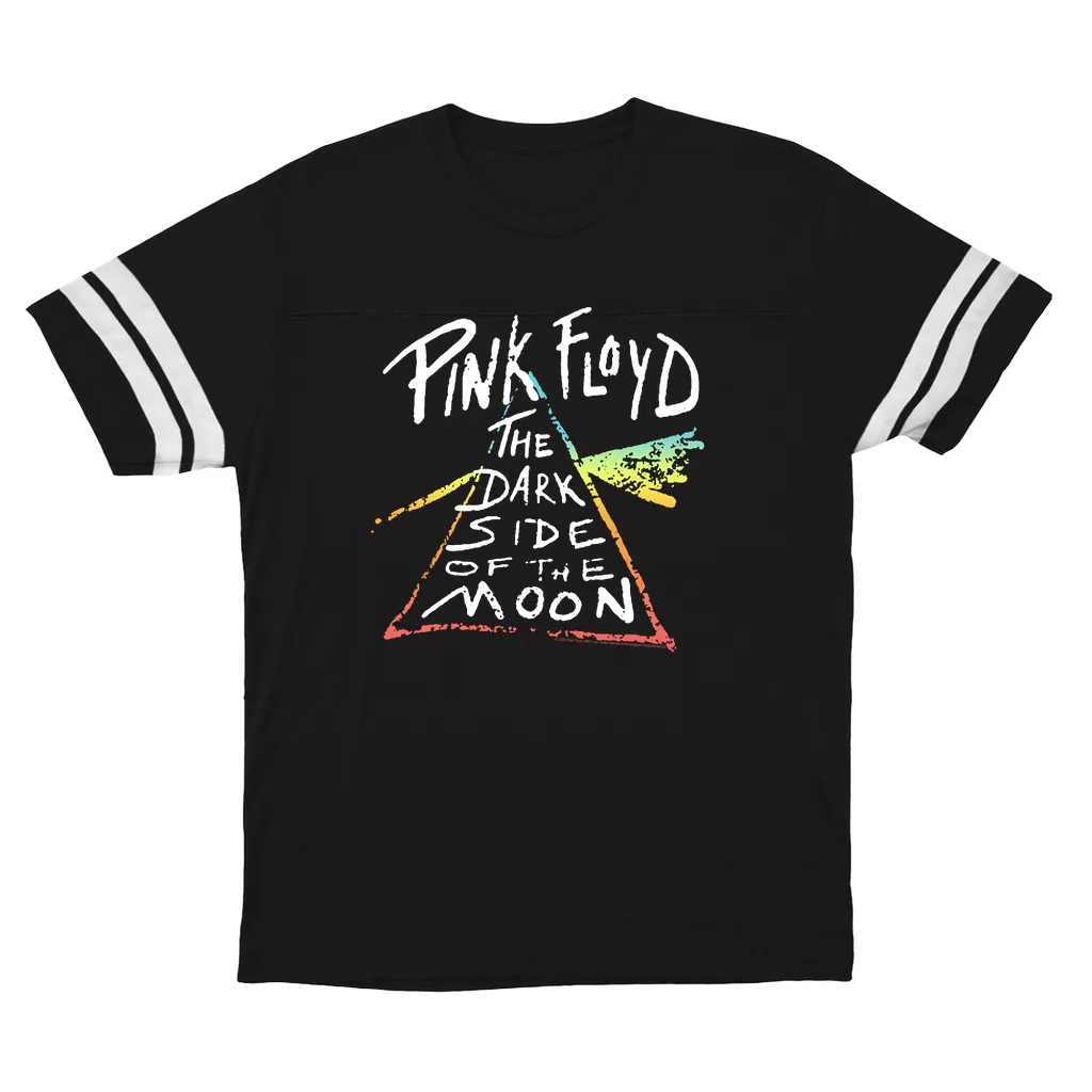 T-Shirt | Color Sketch Dark Side Of The Moon Ombre Football Shirt
