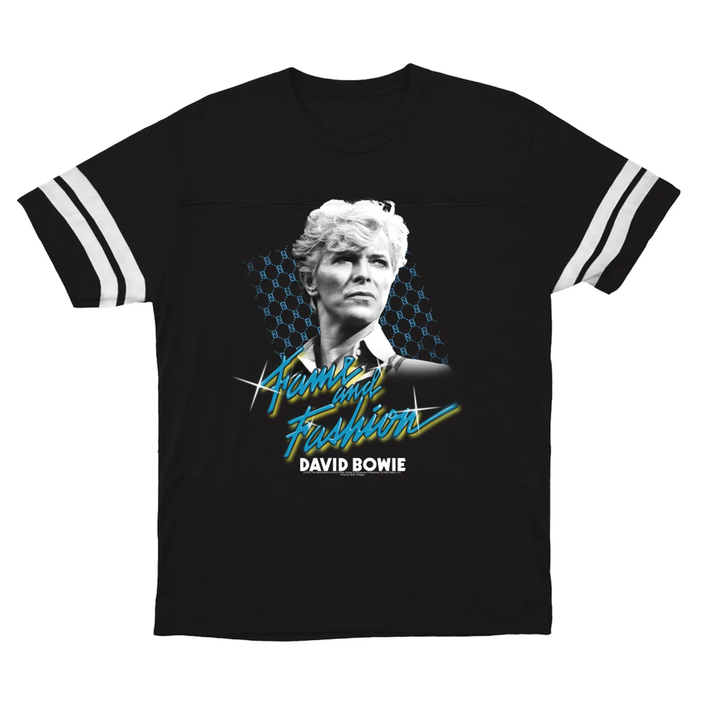 David Bowie T-Shirt | Fame And Fashion Design (Merchbar Exclusive) David Bowie Football Shirt