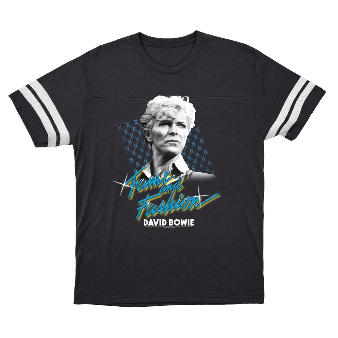 David Bowie T-Shirt | Fame And Fashion Design (Merchbar Exclusive) David Bowie Football Shirt