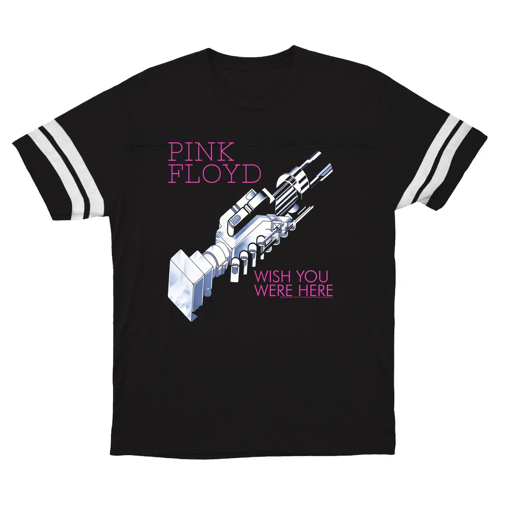 T-Shirt | Neon Pink Wish You Were Here Football Shirt