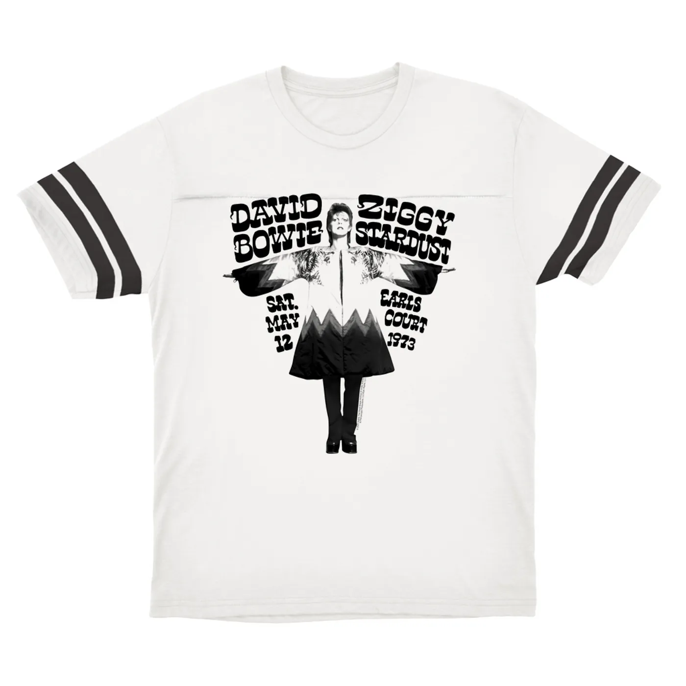David Bowie T-Shirt | 1973 Earl's Court Promotion (Merchbar Exclusive) David Bowie Football Shirt