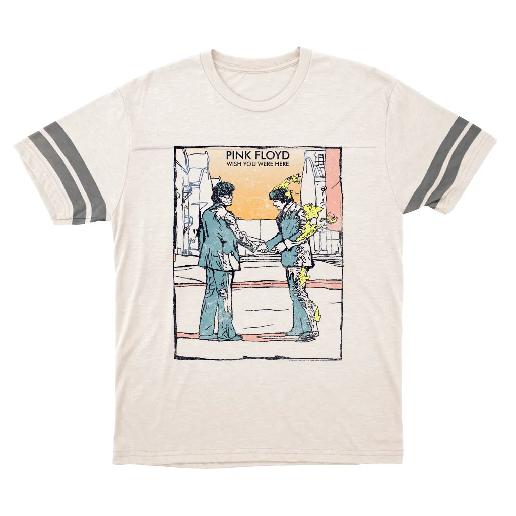 T-Shirt | Watercolor Wish You Were Here Football Shirt
