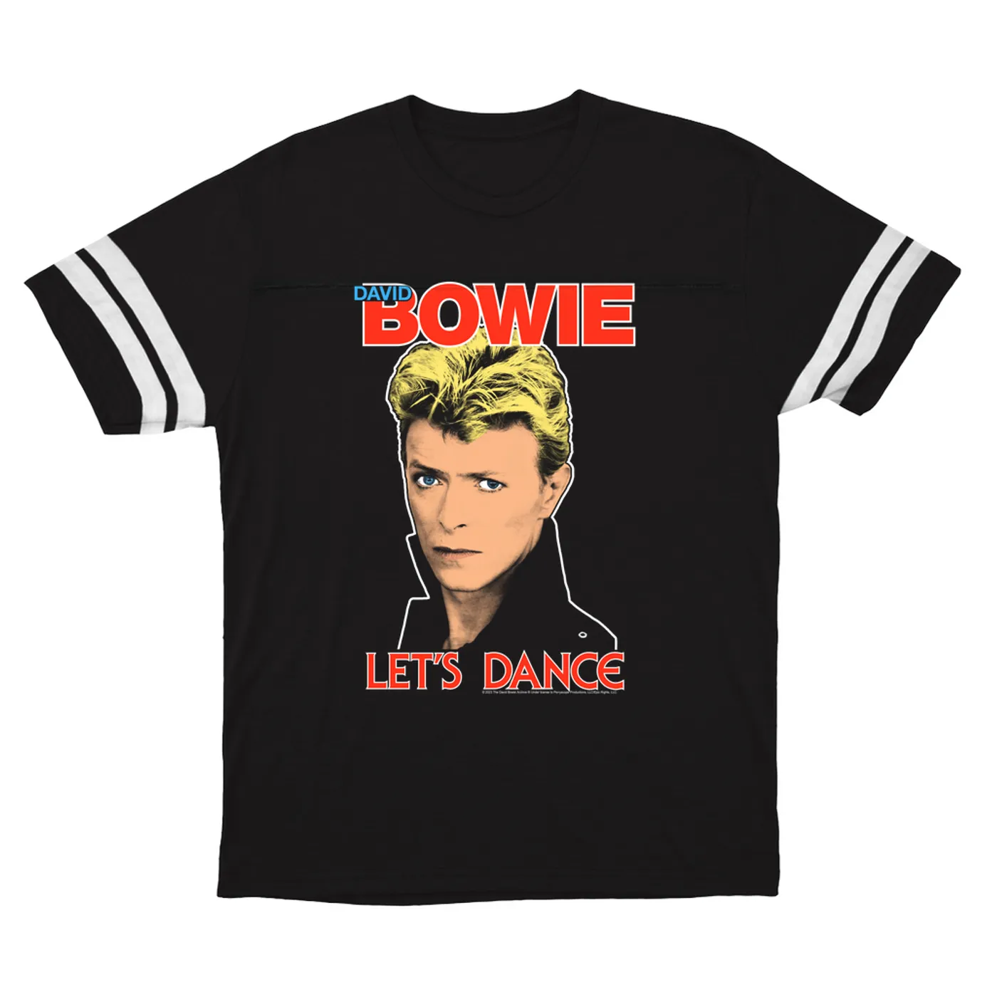 David Bowie T-Shirt | Let's Dance Classic (Merchbar Exclusive) David Bowie Football Shirt