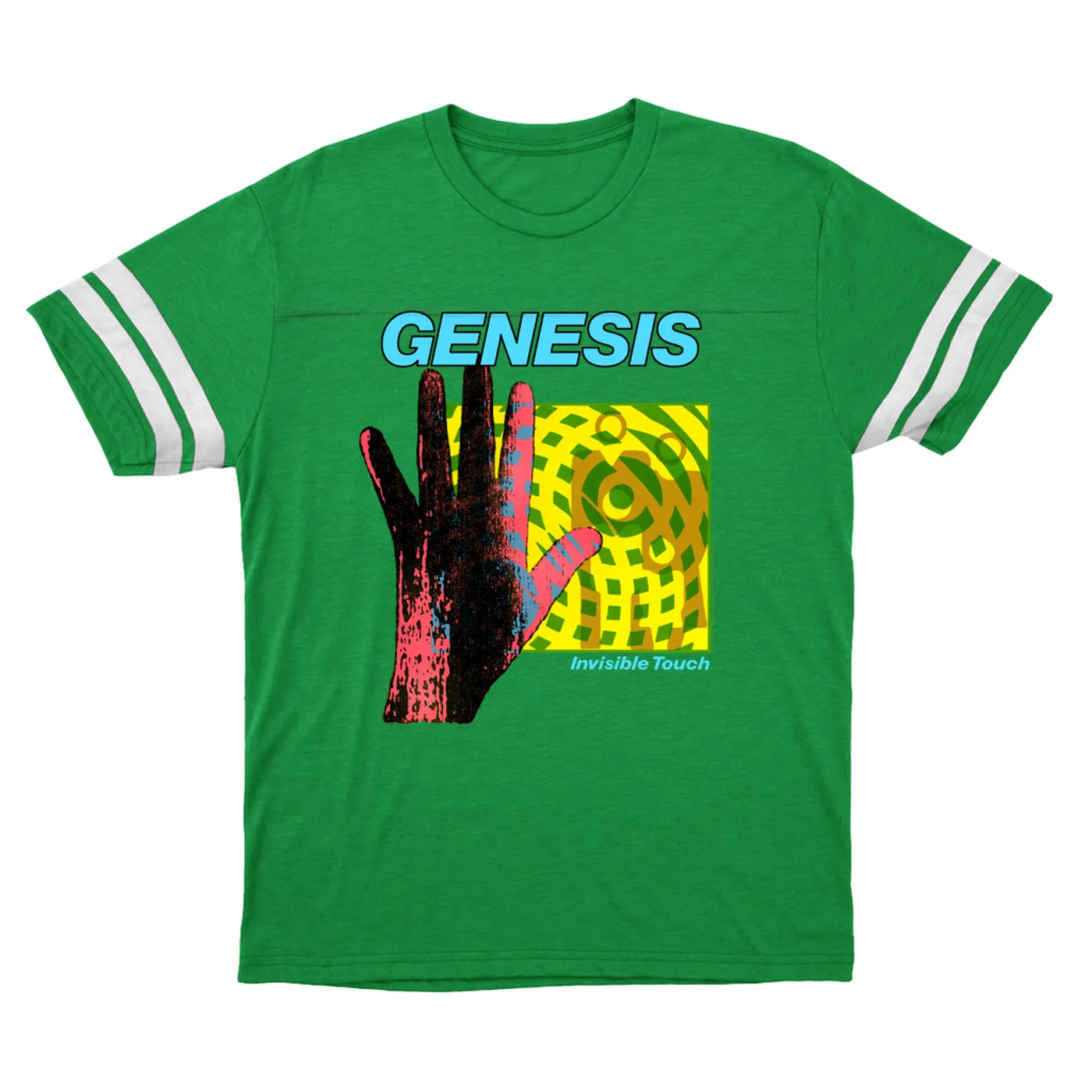 Genesis T-Shirt | Dayglow Invisible Touch Design Genesis Football Shirt