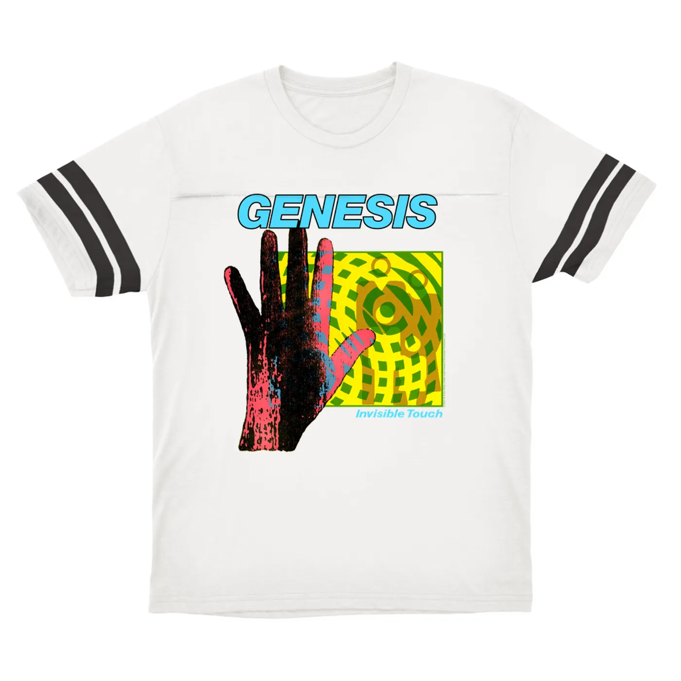 Genesis T-Shirt | Dayglow Invisible Touch Design Genesis Football Shirt