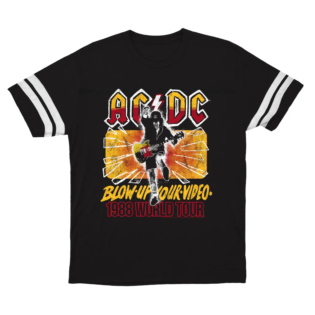 T-Shirt | Blow Up Your Video 1988 World Tour Football Shirt