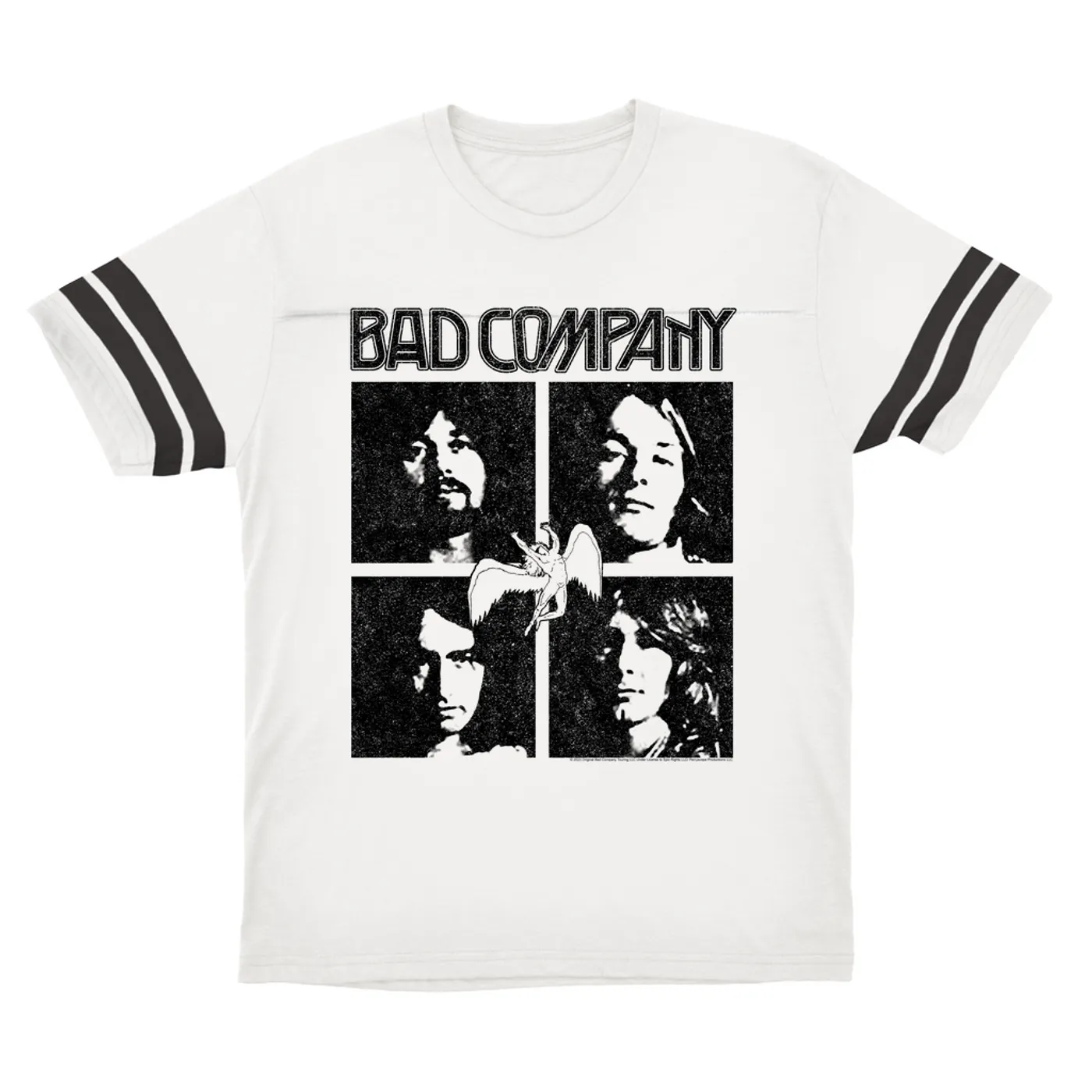 Bad Company T-Shirt | The Early Years Band Design Bad Company Football Shirt