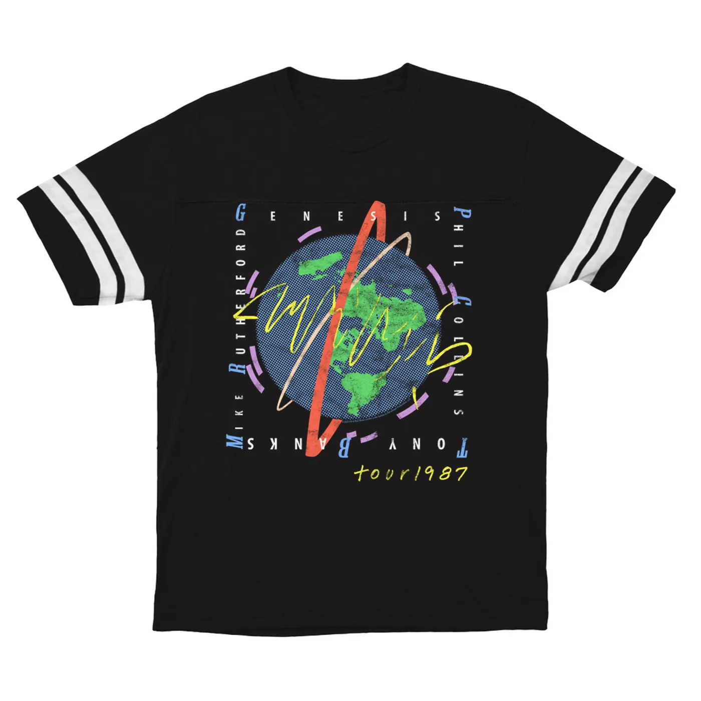Genesis T-Shirt | World Tour 1987 Genesis Football Shirt