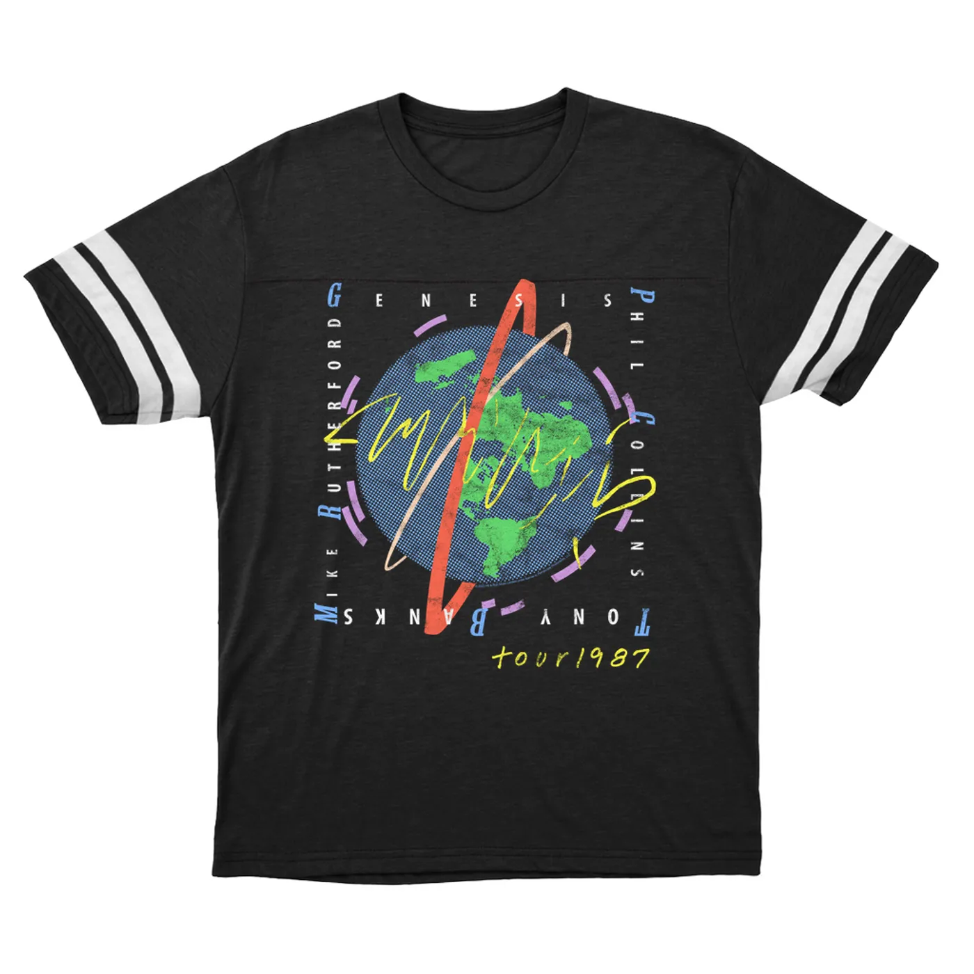 Genesis T-Shirt | World Tour 1987 Genesis Football Shirt
