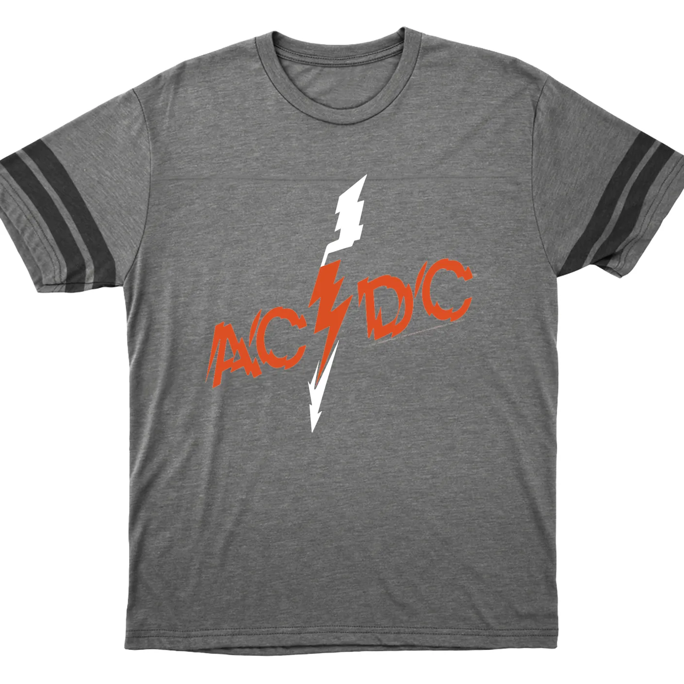AC/DC T-Shirt | Vintage Retro Powerage Logo ACDC Football Shirt