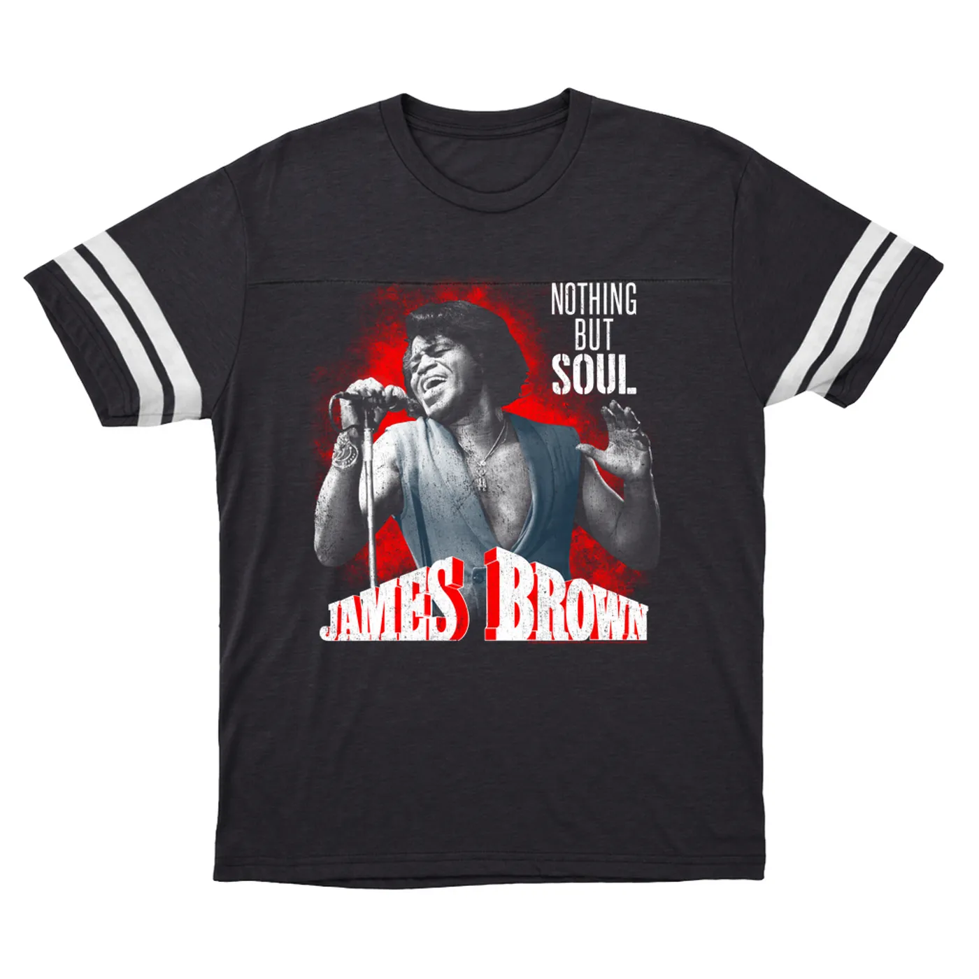 James Brown T-Shirt | Nothing But Soul James Brown Football Shirt