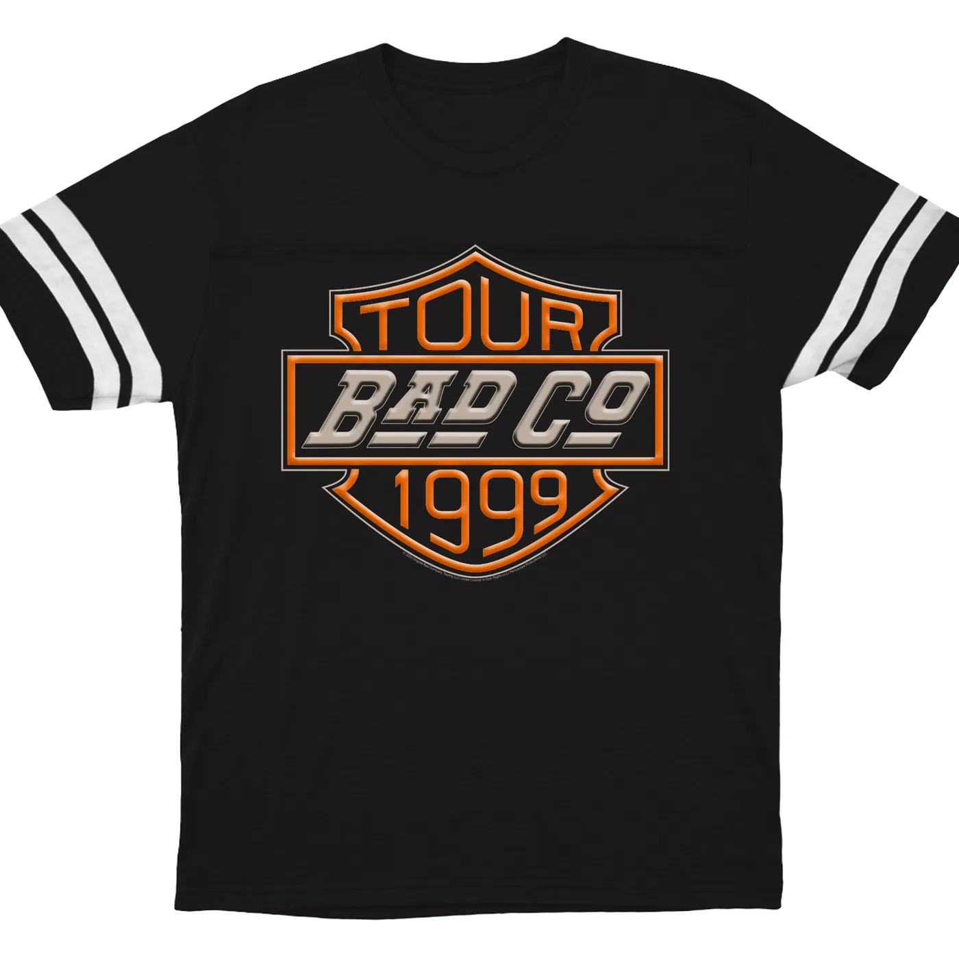 Bad Company T-Shirt | 1999 Concert Tour Bad Company Football Shirt