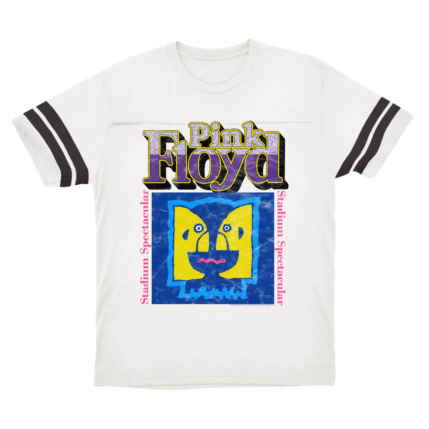 Pink Floyd T-Shirt | Division Bell Stadium Spectacular Pink Floyd Football Shirt