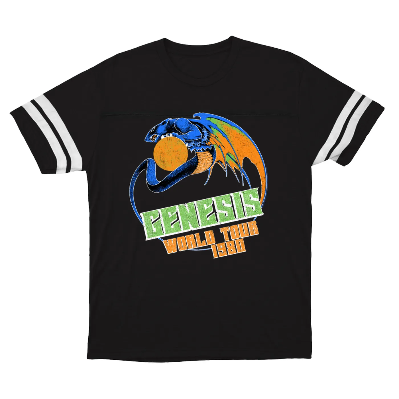 Genesis T-Shirt | World Tour 1980 Genesis Football Shirt
