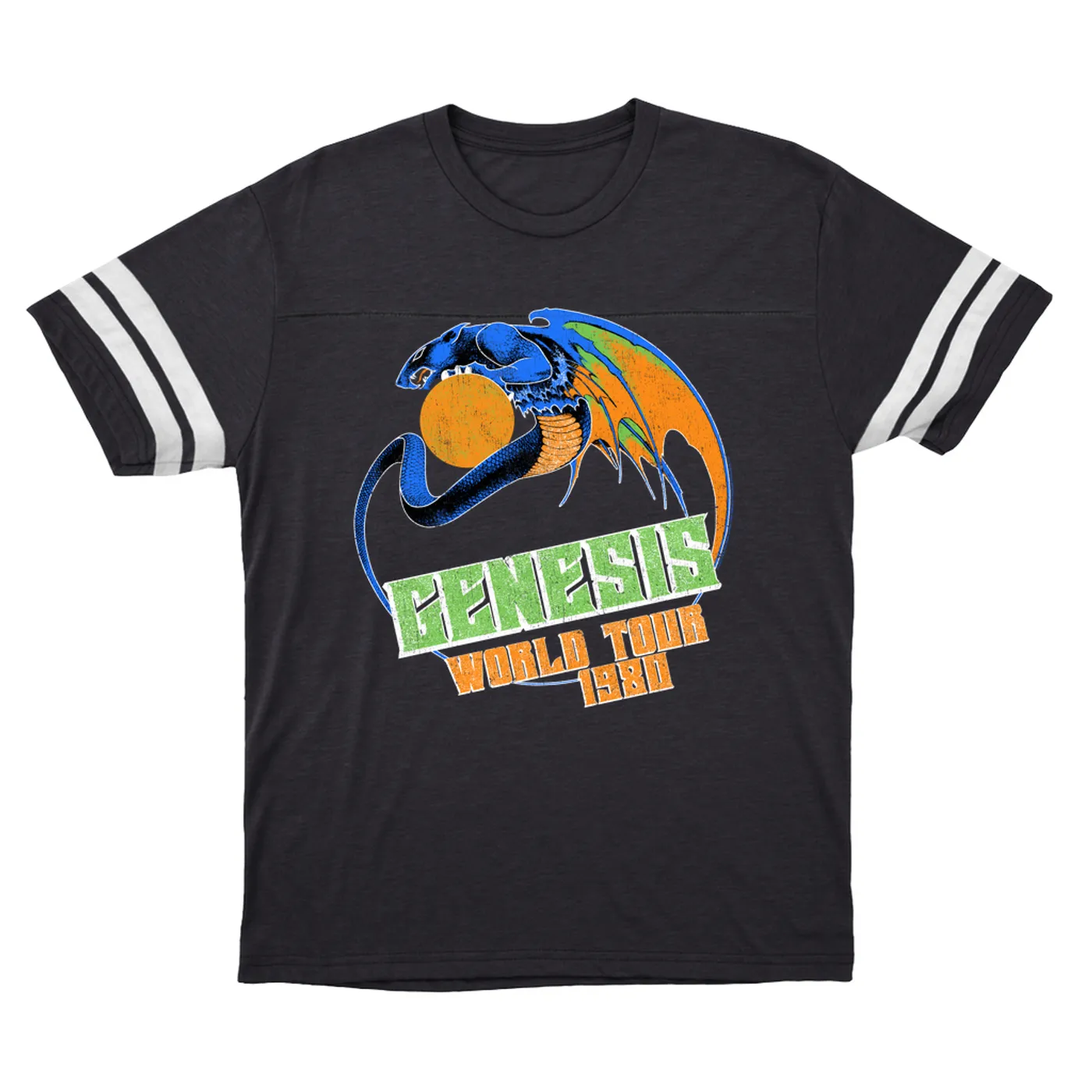 Genesis T-Shirt | World Tour 1980 Genesis Football Shirt
