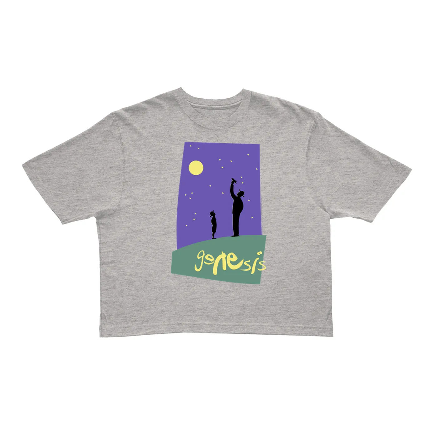 Genesis Ladies' Crop Tee | 1992 We Can't Dance Tour Live Genesis Crop T-shirt