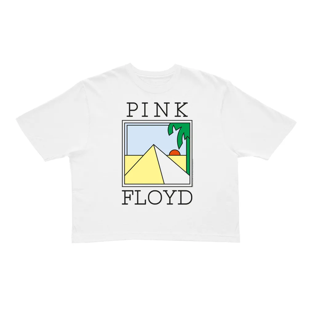 Ladies' Crop Tee | Pyramid Art Crop T-shirt