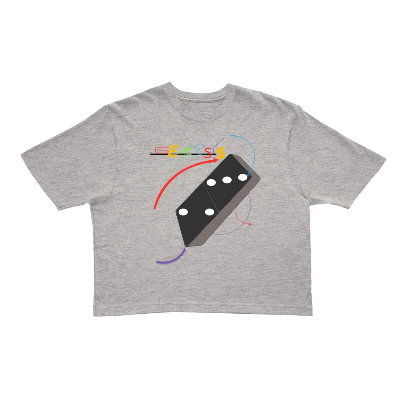 Genesis Ladies' Crop Tee | Domino Design Genesis Crop T-shirt