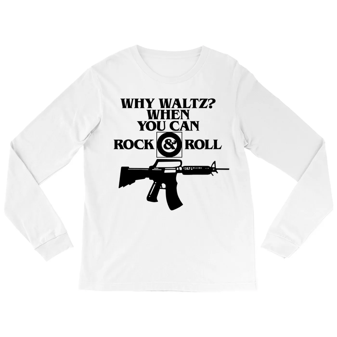Pop Culture Long Sleeve Shirt | Why Waltz When You Can Rock & Roll Inspired By The Lost Boys Pop Culture Shirt
