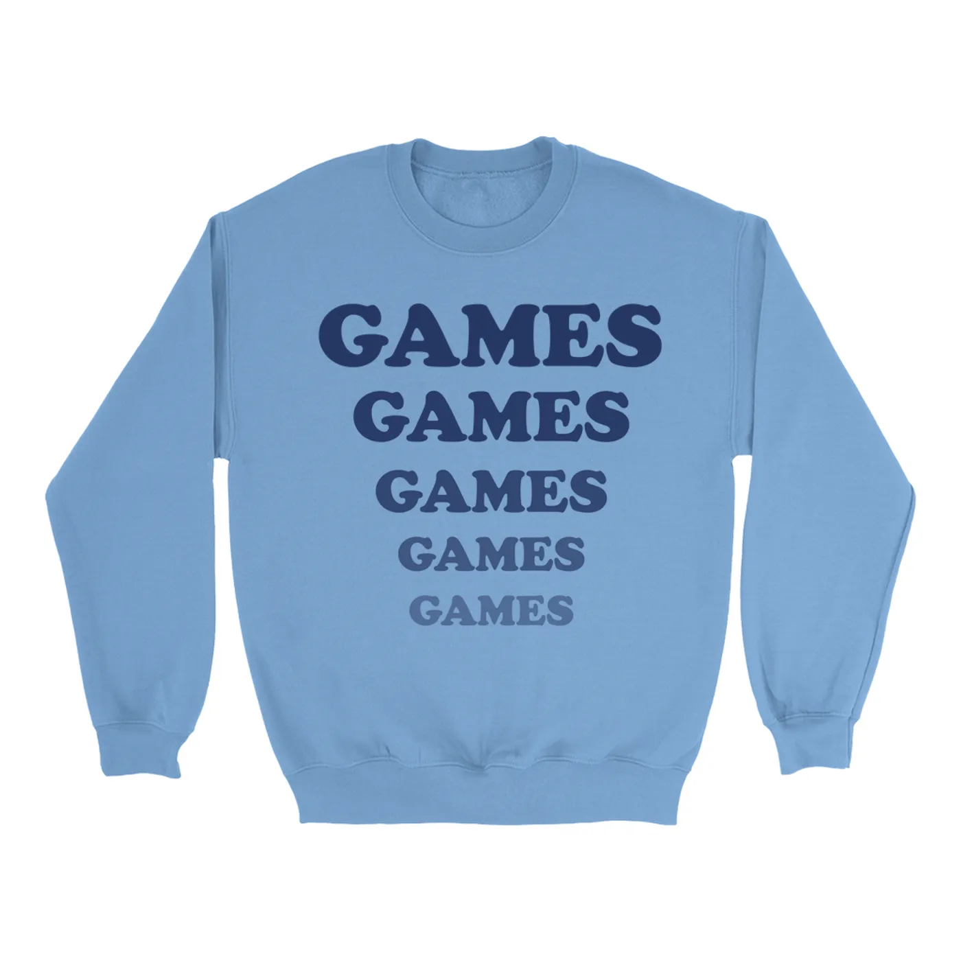 Pop Culture Sweatshirt | Games Games Games Inspired By Adventureland Pop Culture Sweatshirt