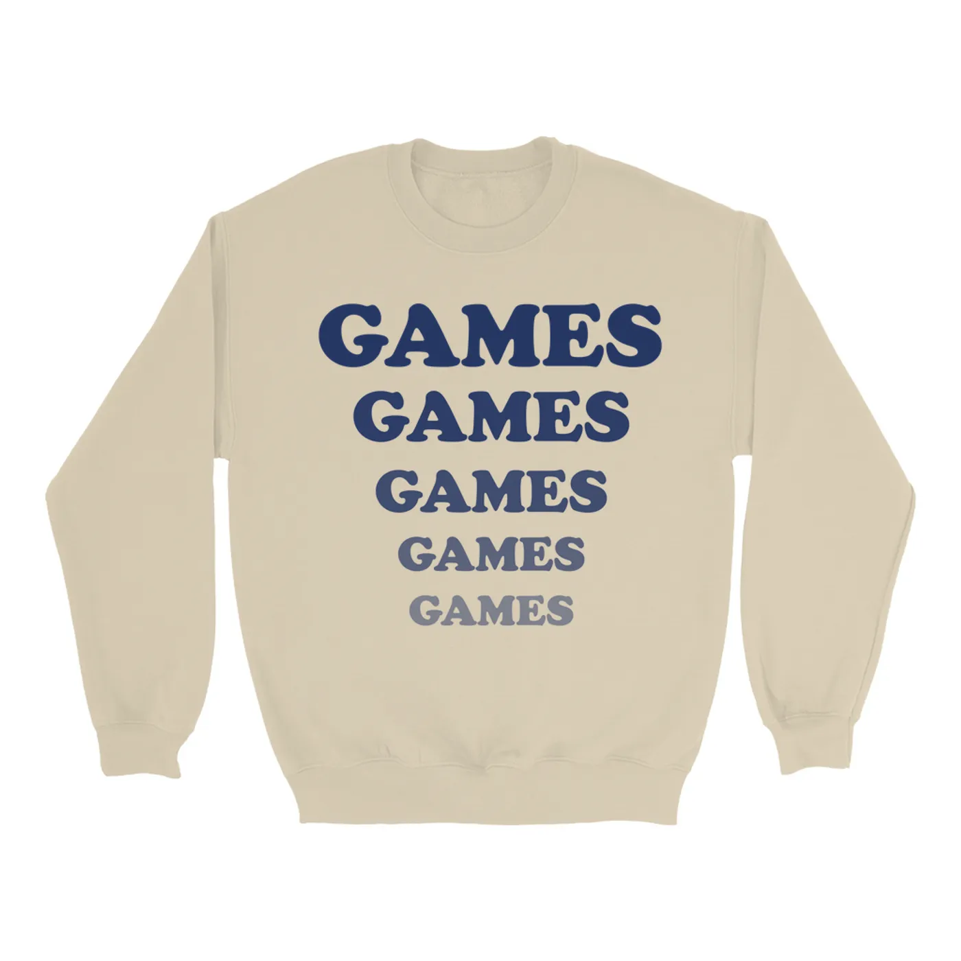 Pop Culture Sweatshirt | Games Games Games Inspired By Adventureland Pop Culture Sweatshirt