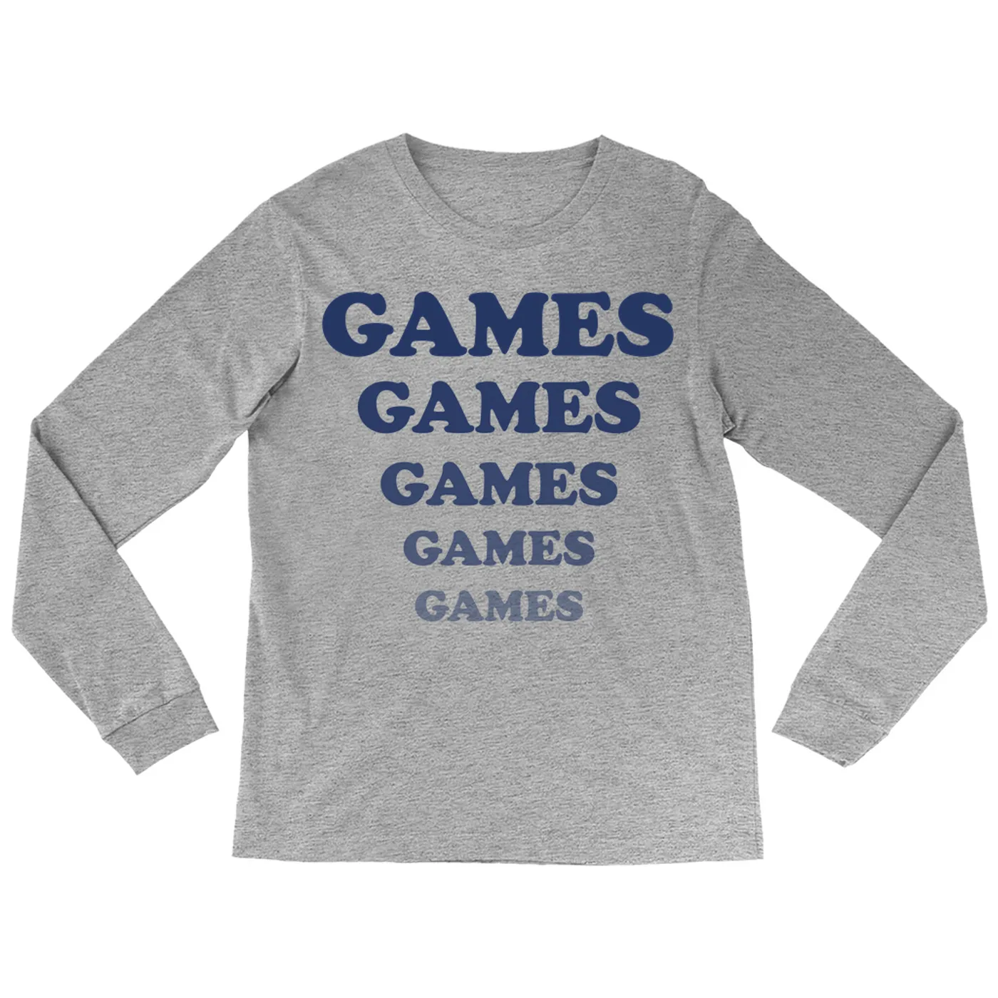 Pop Culture Long Sleeve Shirt | Games Games Games Inspired By Adventureland Pop Culture Shirt