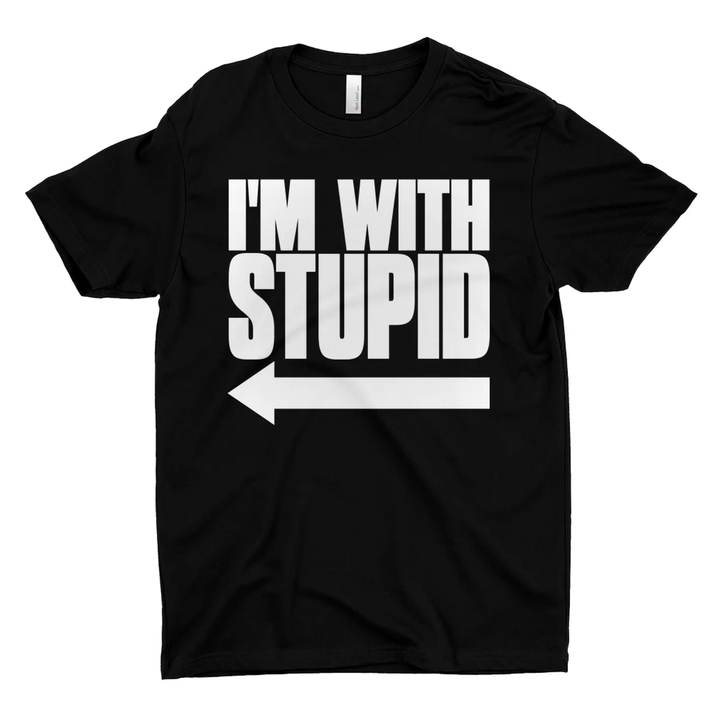Pop Culture T-Shirt | I'm With Stupid (To The Right ) Inspired By Dumb And Dumber Pop Culture Shirt