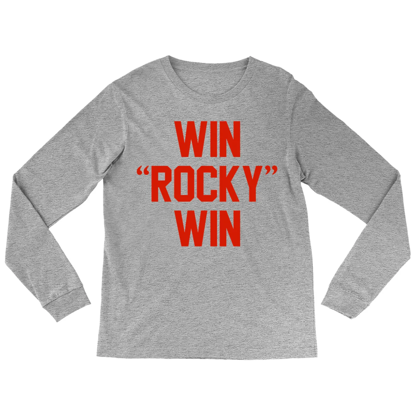 Pop Culture Long Sleeve Shirt | Win Inspired By Rocky II Pop Culture Shirt
