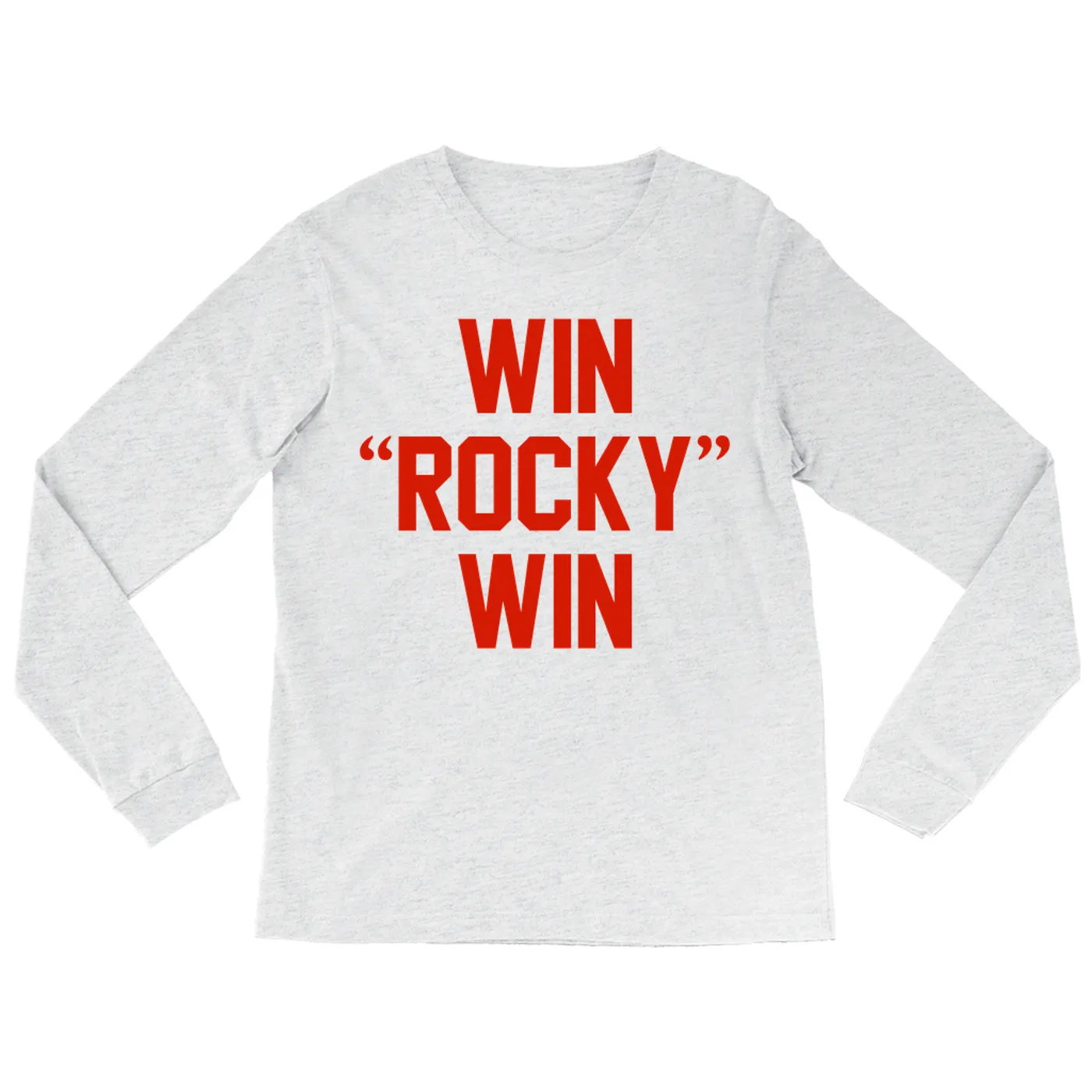 Pop Culture Long Sleeve Shirt | Win Inspired By Rocky II Pop Culture Shirt