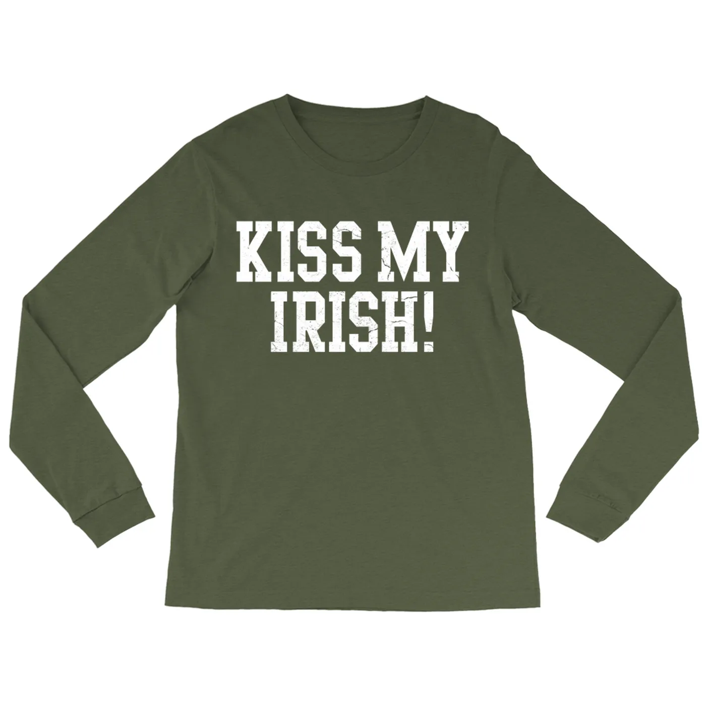 Pop Culture Long Sleeve Shirt | Kiss My Irish! Inspired By It's Always Sunny in Philadelphia Pop Culture Shirt