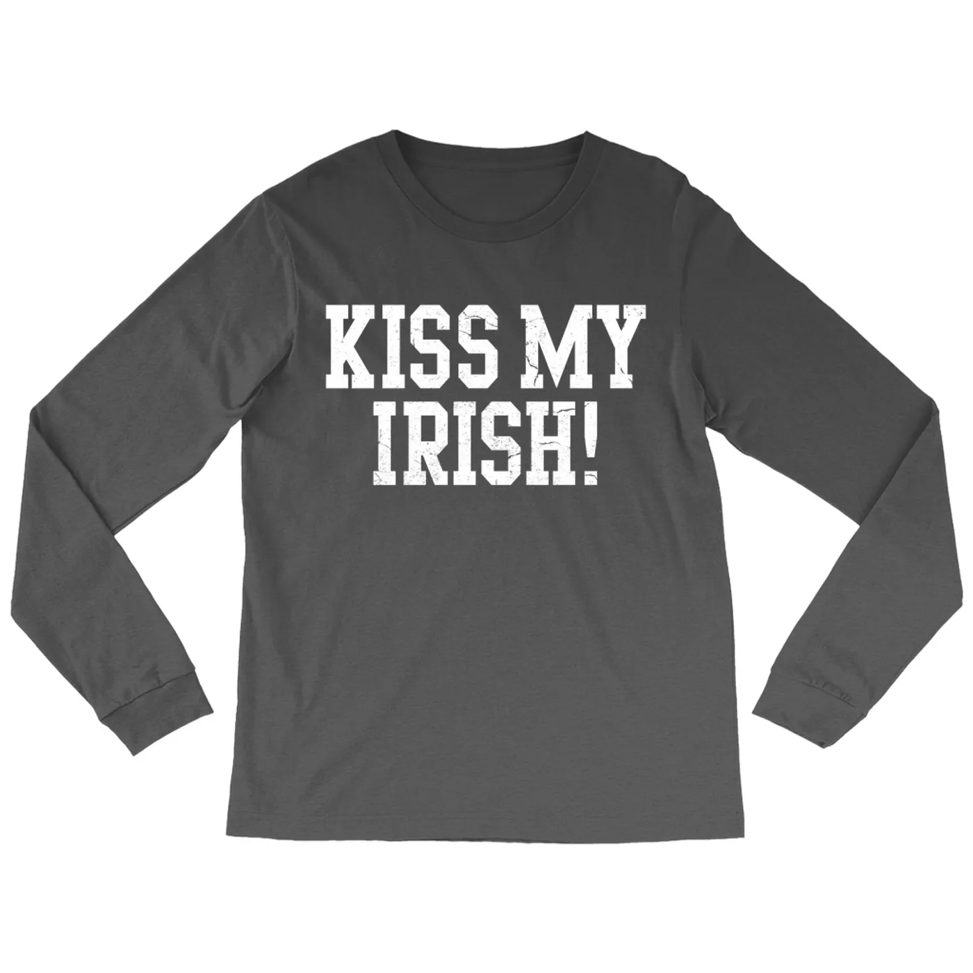 Pop Culture Long Sleeve Shirt | Kiss My Irish! Inspired By It's Always Sunny in Philadelphia Pop Culture Shirt