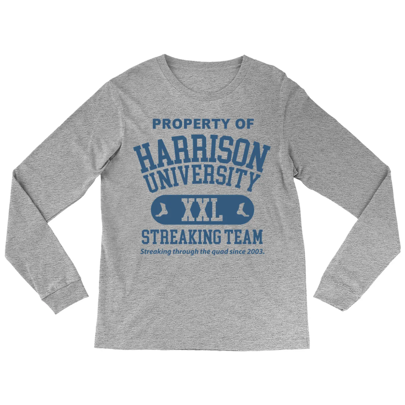 Pop Culture Long Sleeve Shirt | Streaking Team Inspired By Old School Pop Culture Shirt