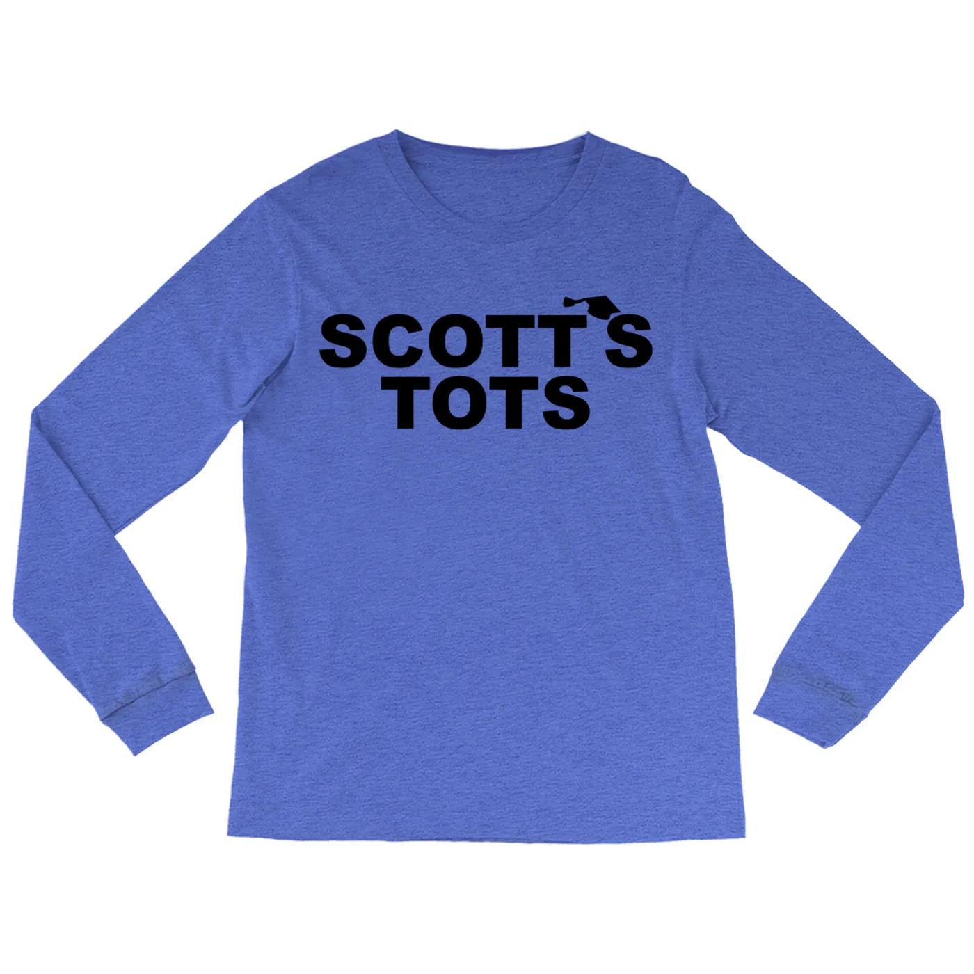 Pop Culture Long Sleeve Shirt | Scott's Tots Inspired By The Office Pop Culture Shirt