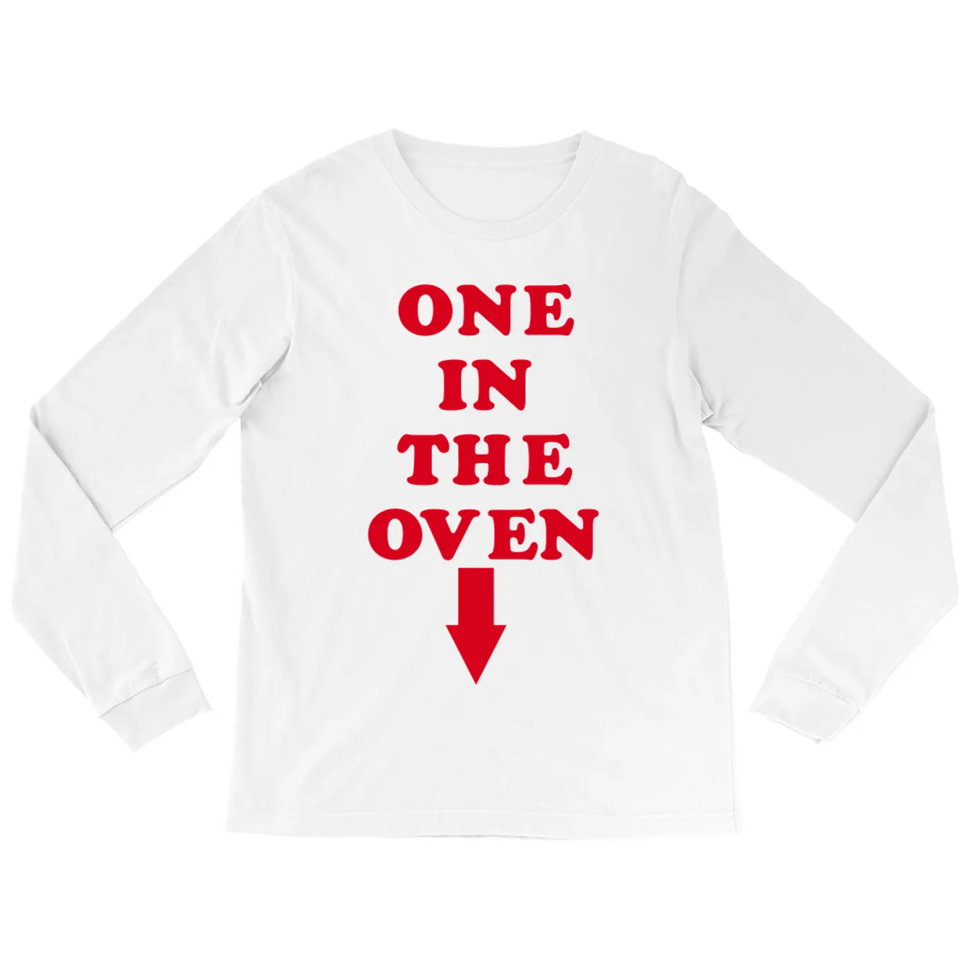 Pop Culture Long Sleeve Shirt | One In The Oven Inspired By Police Academy Pop Culture Shirt