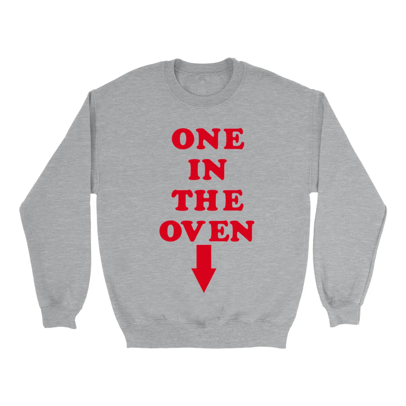 Pop Culture Sweatshirt | One In The Oven Inspired By Police Academy Pop Culture Sweatshirt