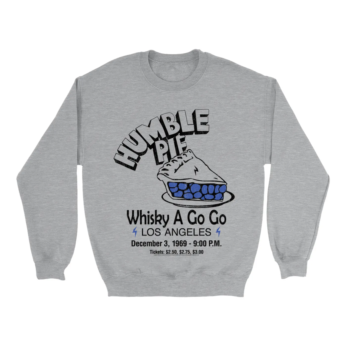 Humble Pie Sweatshirt | Whisky A Go Go 1969 Performance (Merchbar Exclusive) Humble Pie Sweatshirt