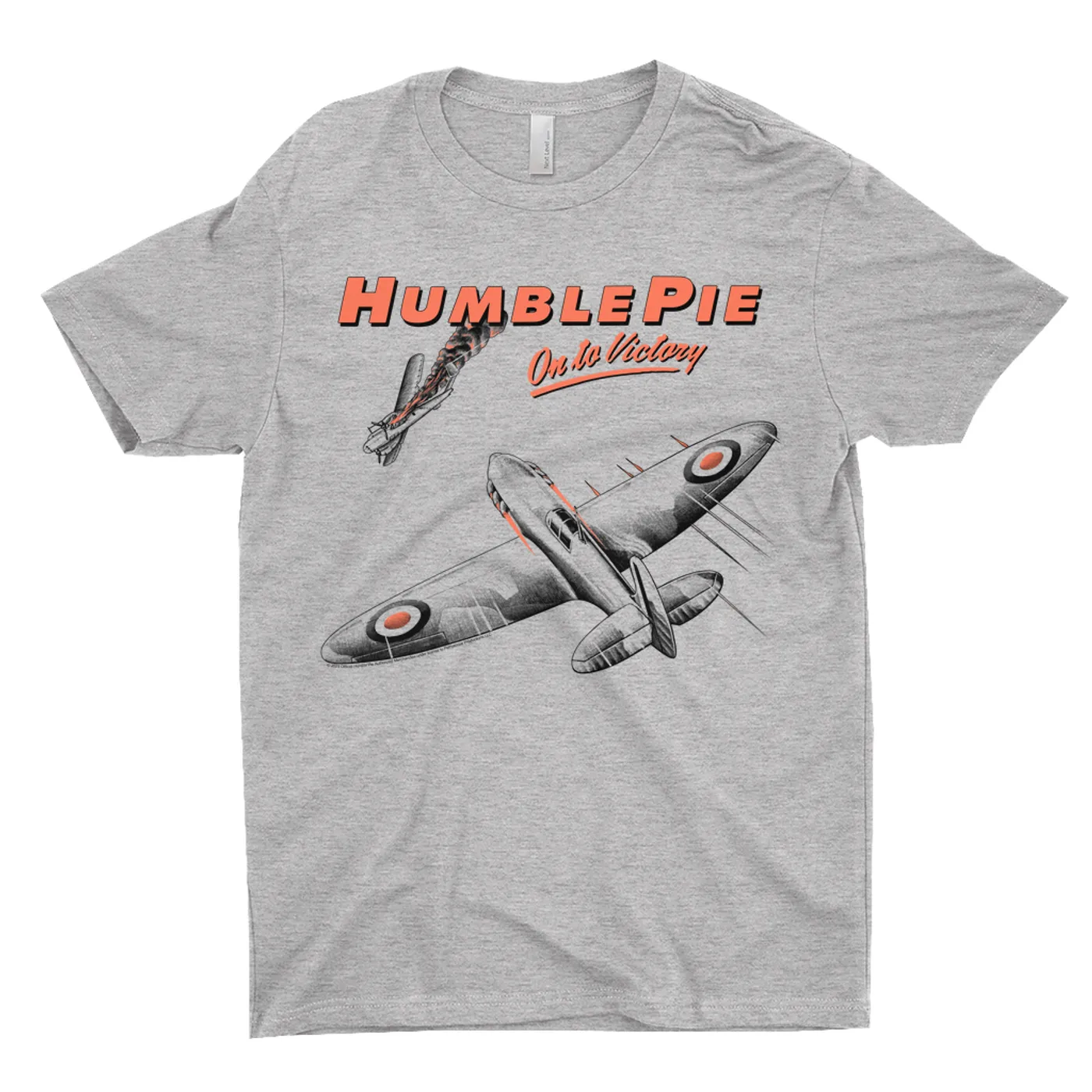 Humble Pie T-Shirt | On To Victory Album Design Humble Pie Shirt