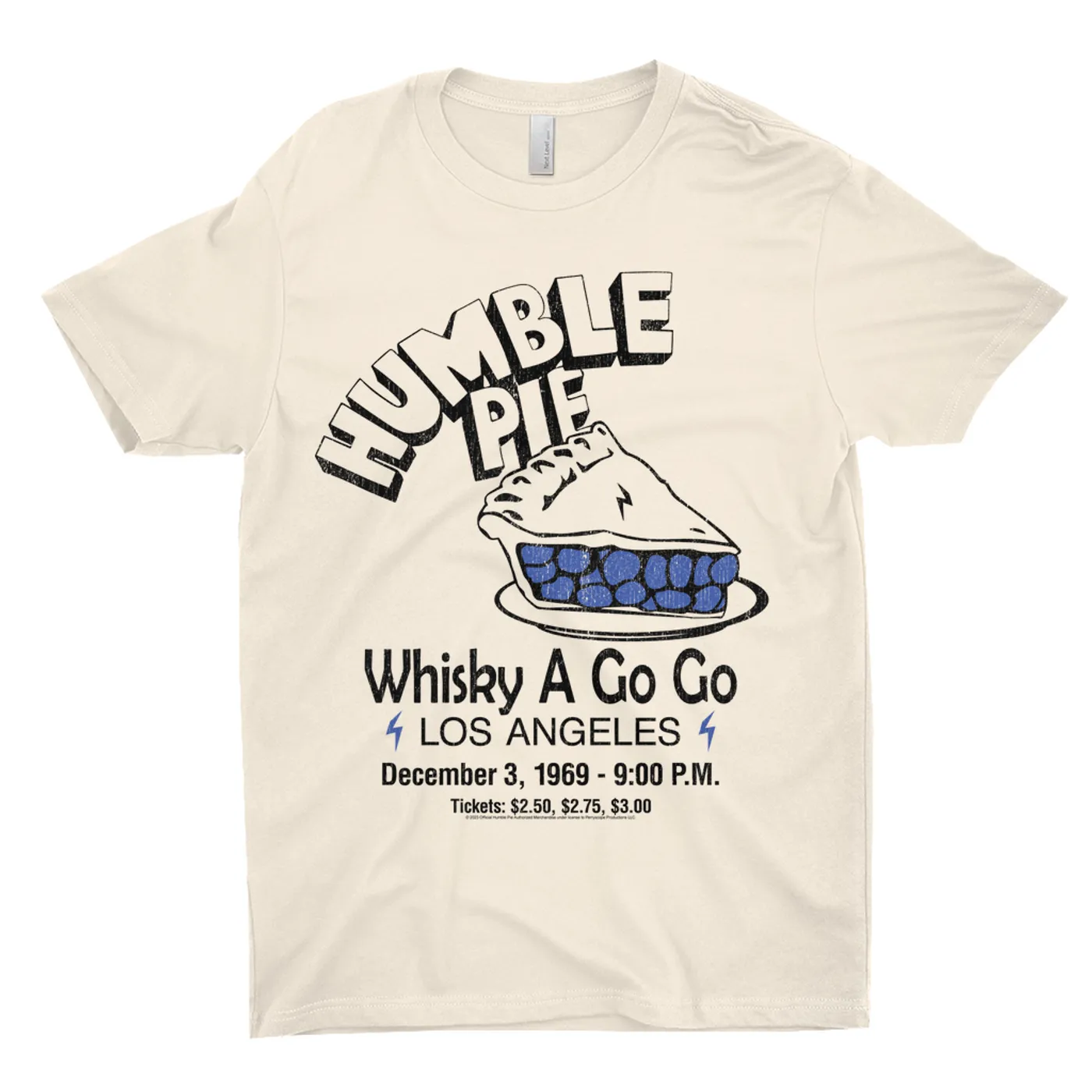 Humble Pie T-Shirt | Whisky A Go Go 1969 Performance (Merchbar Exclusive) Humble Pie Shirt