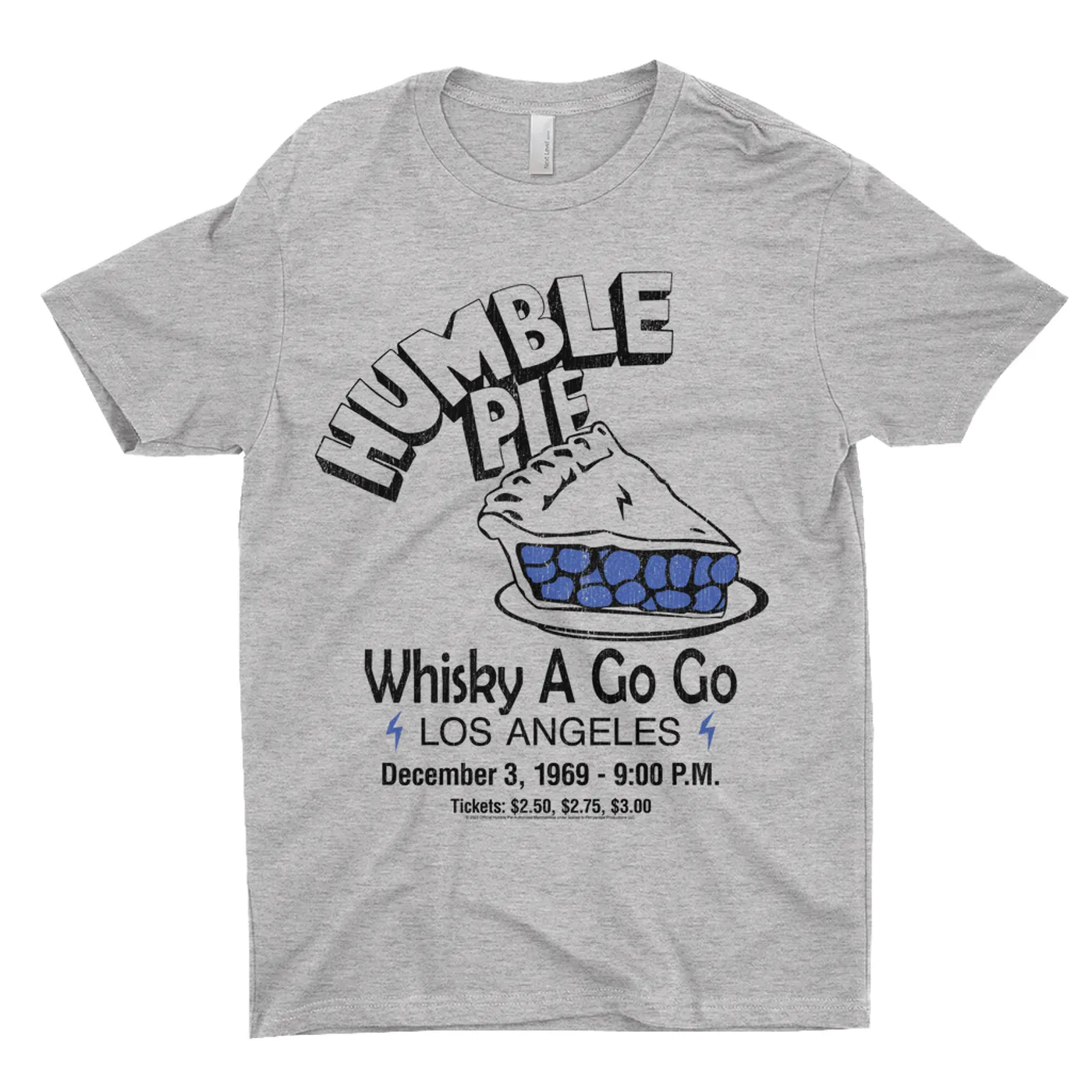 Humble Pie T-Shirt | Whisky A Go Go 1969 Performance (Merchbar Exclusive) Humble Pie Shirt