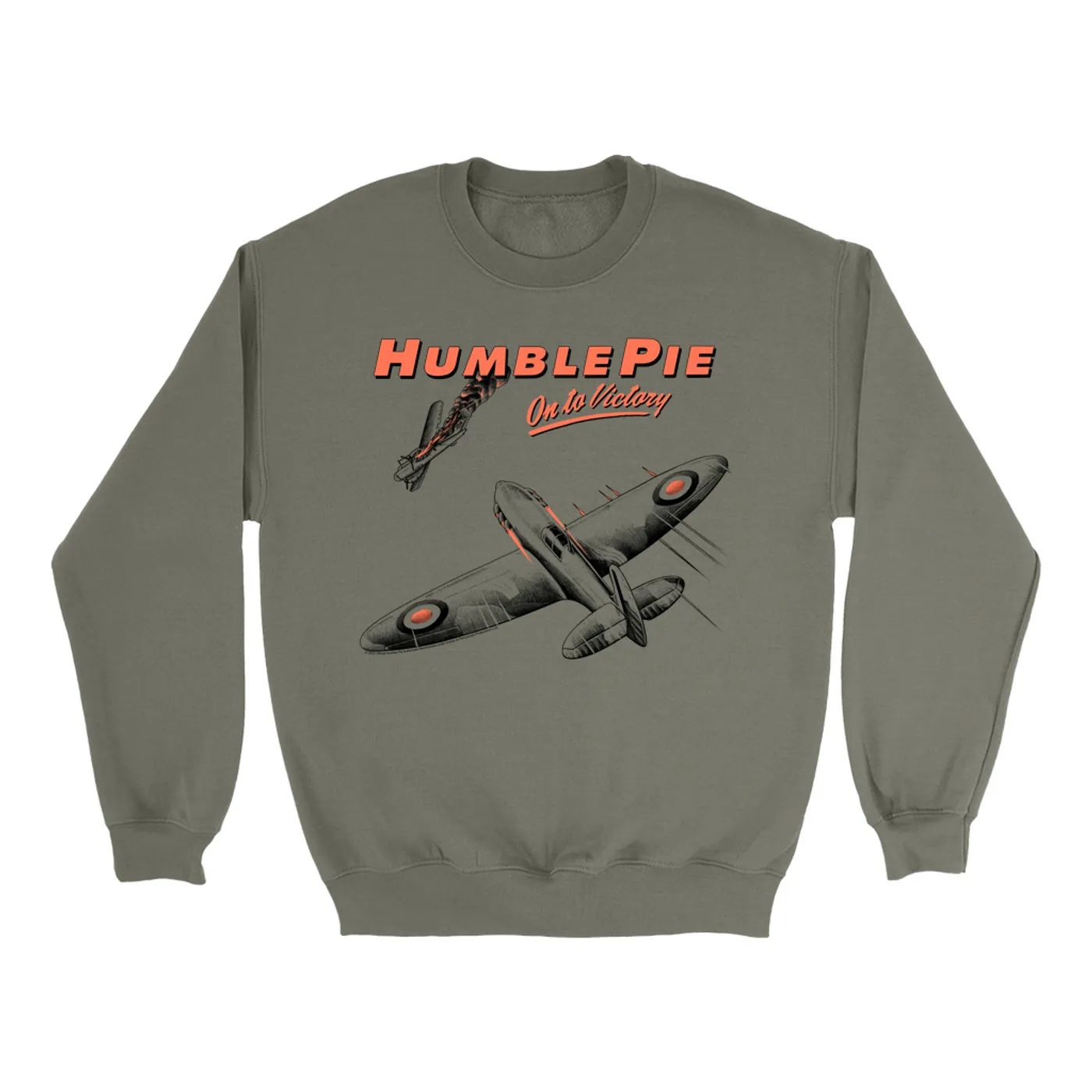 Humble Pie Sweatshirt | On To Victory Album Design Humble Pie Sweatshirt