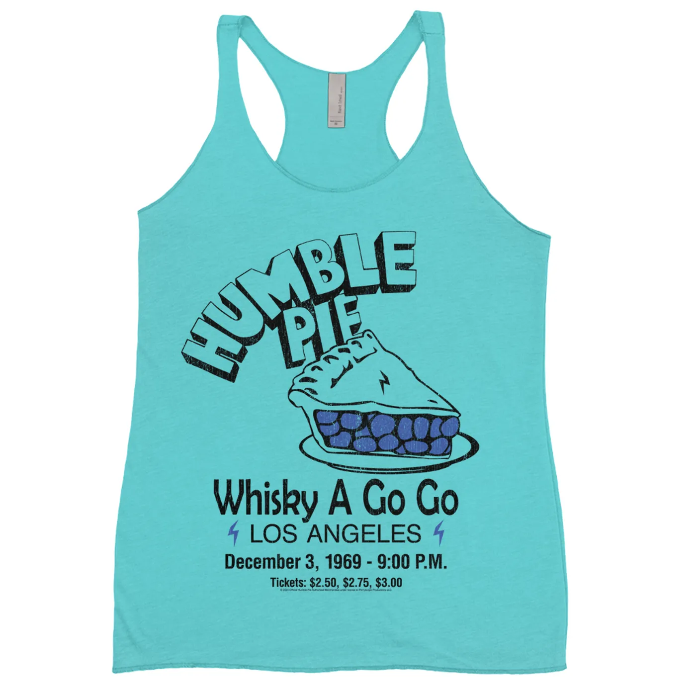 Humble Pie Ladies' Tank Top | Whisky A Go Go 1969 Performance (Merchbar Exclusive) Humble Pie Shirt