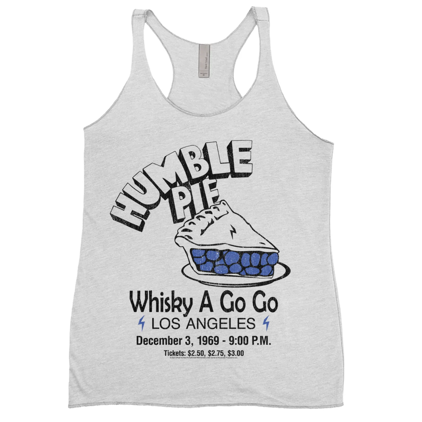 Humble Pie Ladies' Tank Top | Whisky A Go Go 1969 Performance (Merchbar Exclusive) Humble Pie Shirt