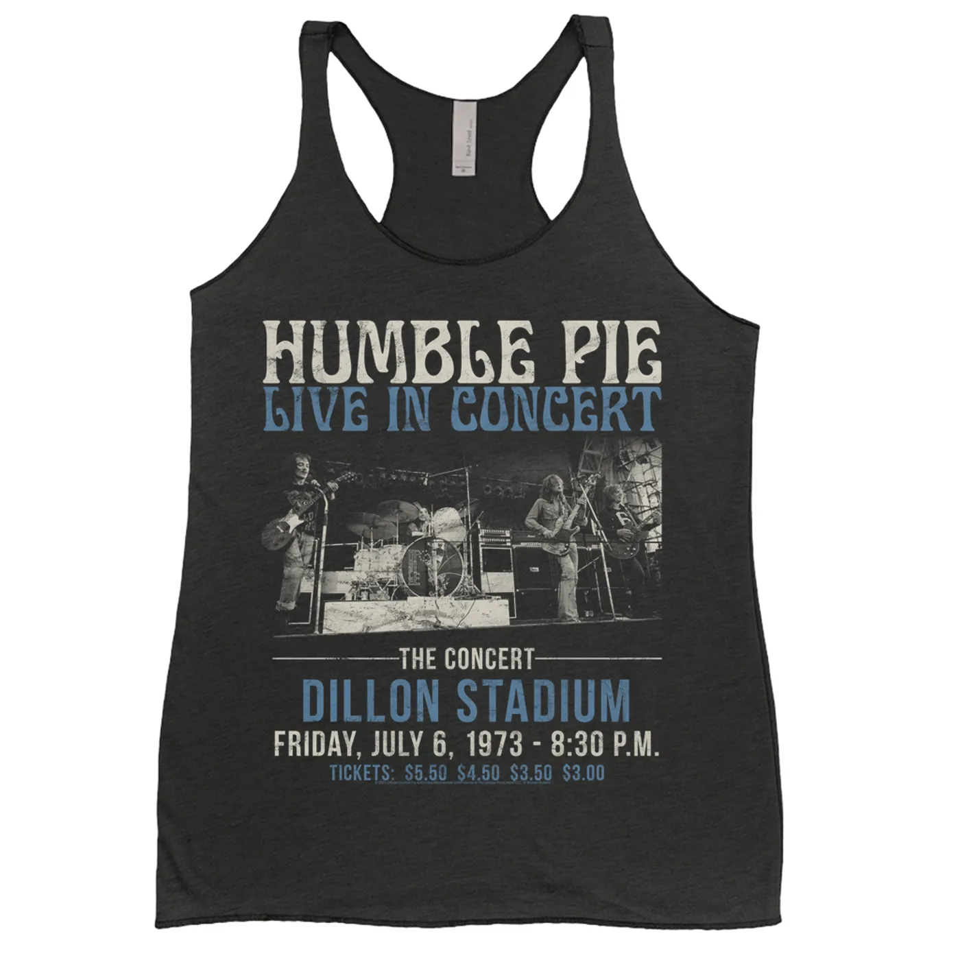 Humble Pie Ladies' Tank Top | Dillion Stadium Live In Concert (Merchbar Exclusive) Humble Pie Shirt