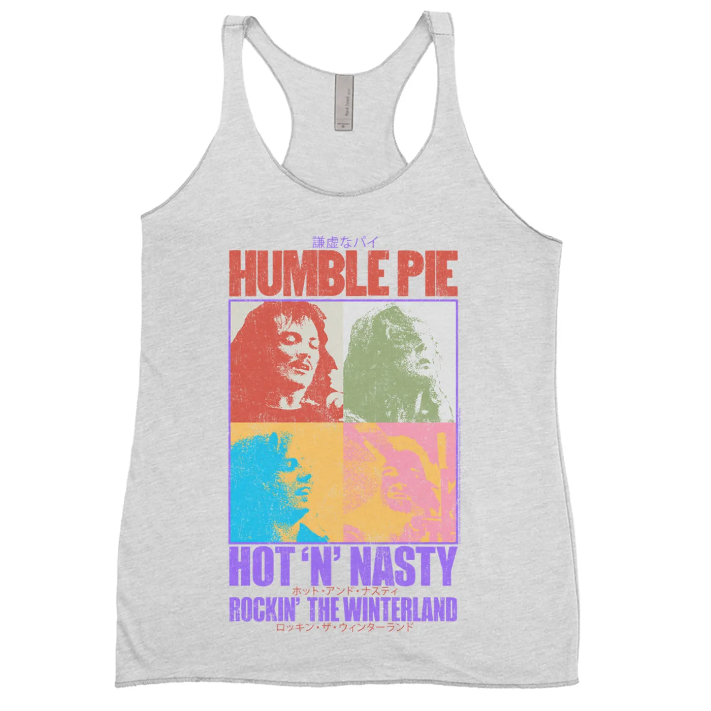Humble Pie Ladies' Tank Top | Rockin' The Winterland Distressed (Merchbar Exclusive) Humble Pie Shirt