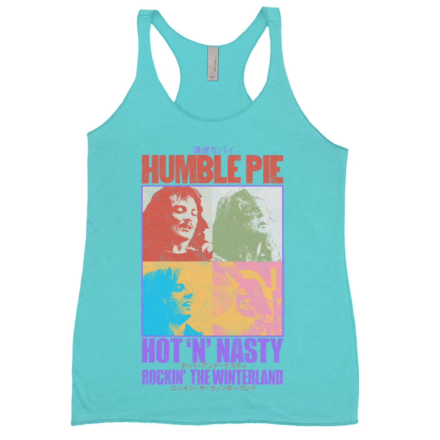 Humble Pie Ladies' Tank Top | Rockin' The Winterland Distressed (Merchbar Exclusive) Humble Pie Shirt