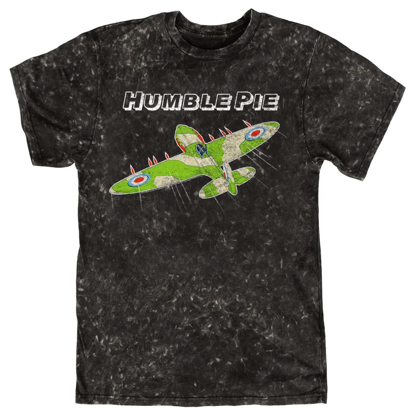 Humble Pie T-shirt | On To Victory Plane Humble Pie Mineral Wash Shirt