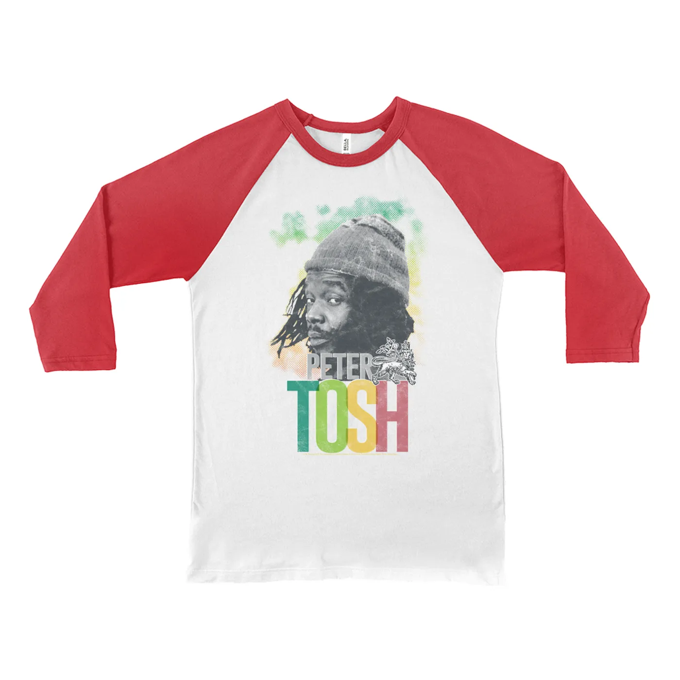 Peter Tosh 3/4 Sleeve Baseball Tee | Over The Shoulder (Merchbar Exclusive) Peter Tosh Shirt