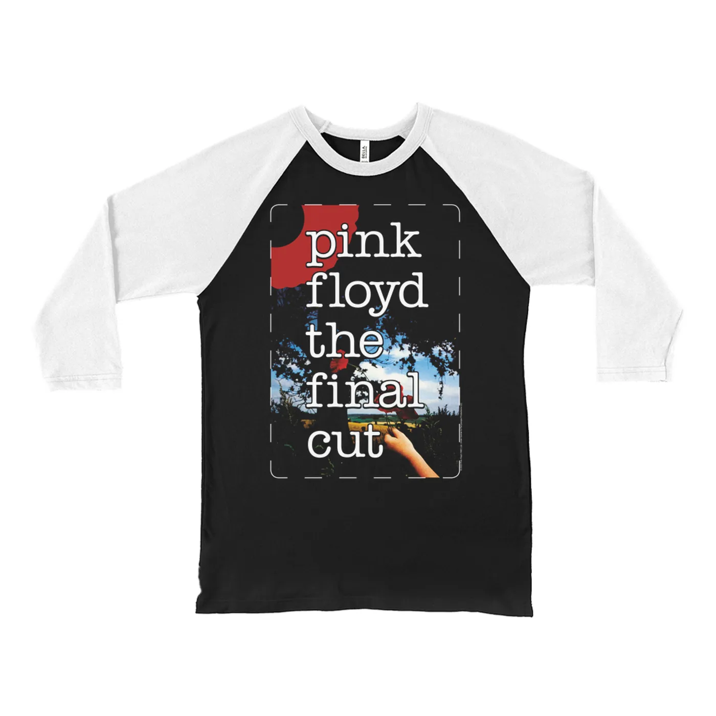 Pink Floyd 3/4 Sleeve Baseball Tee | The Final Cut Album Image Pink Floyd Shirt