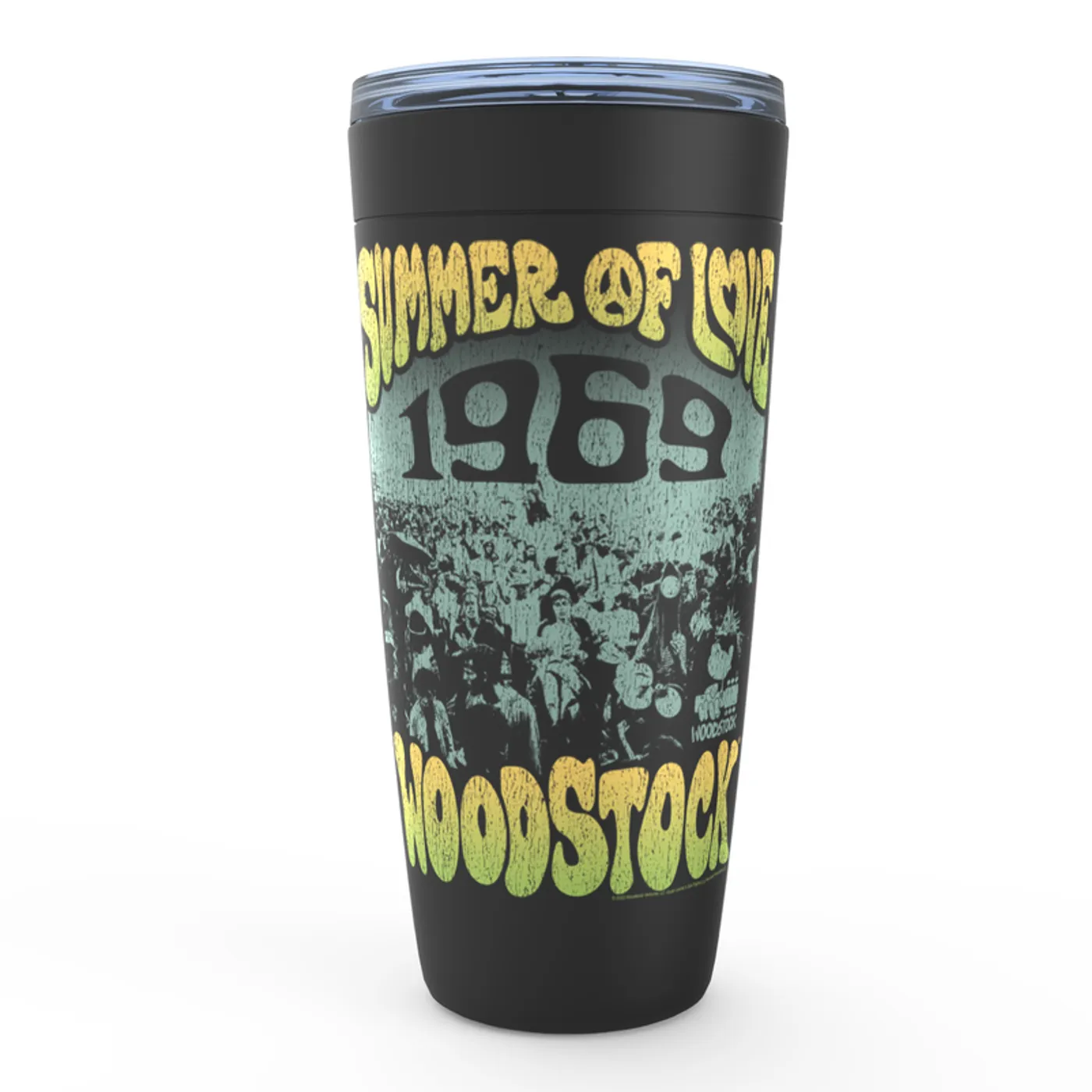 Woodstock Viking Tumbler | 1969 Summer Of Love Distressed Woodstock Tumbler
